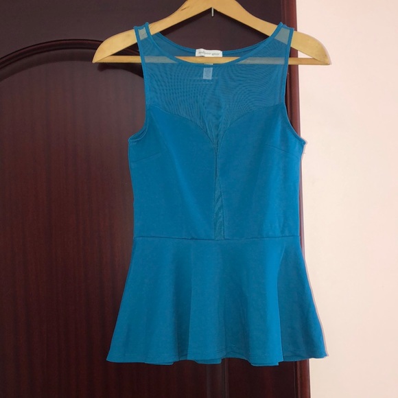Tops - Peplum BLUE Top